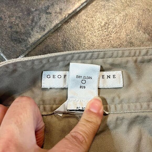 Geoffrey Beene Sport Stretch Skirt Flat Front Size 6 - Picture 5 of 7